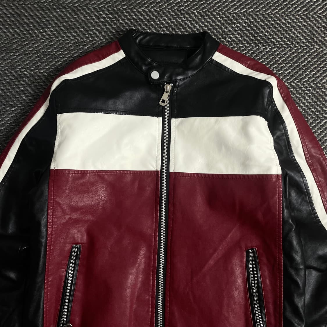 KATIE SETH 카페레이서 비건레더 바이크 자켓 y 3288 상품이미지5