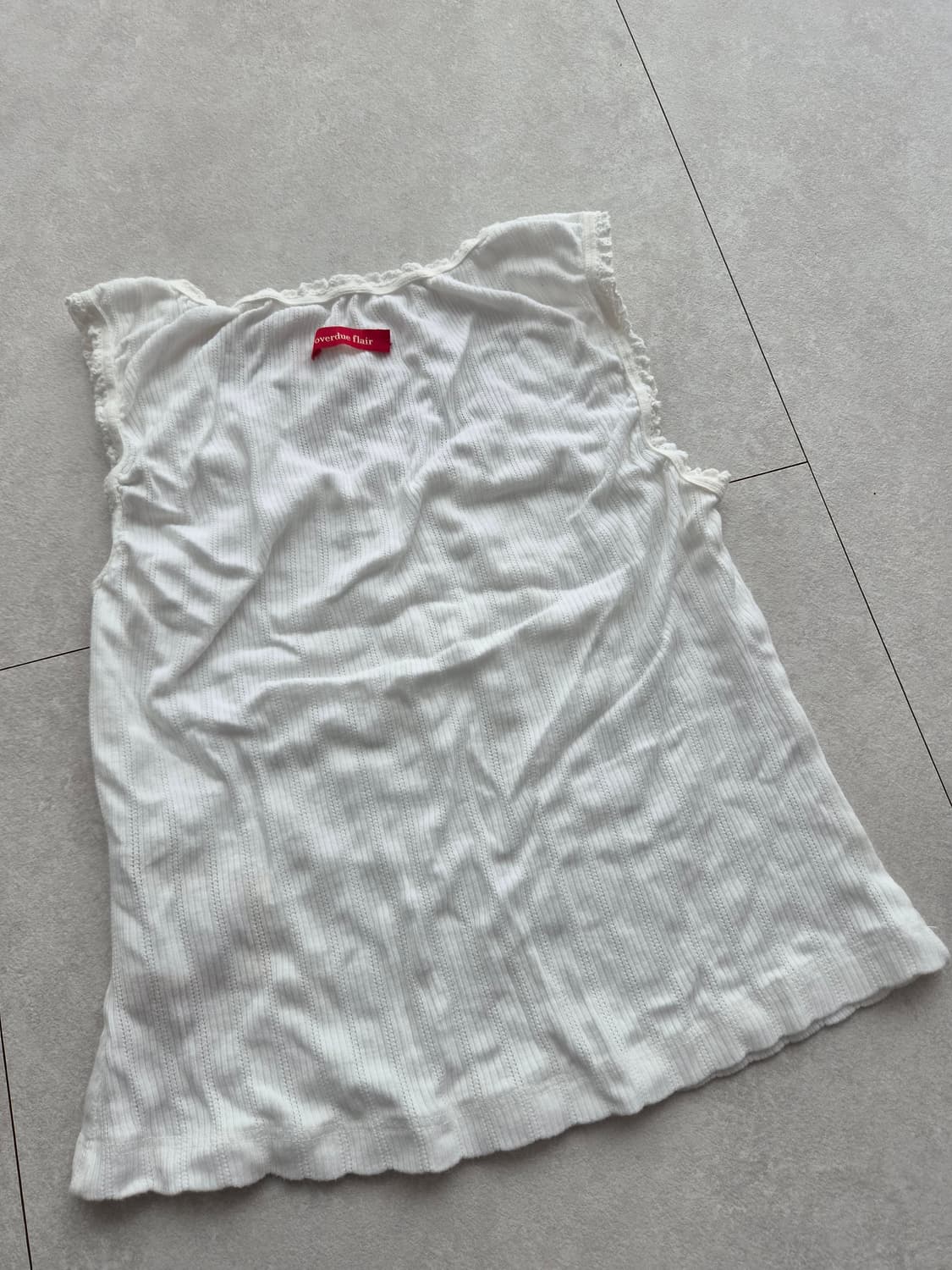 오버듀플레어 나시티셔츠 free 상품이미지4