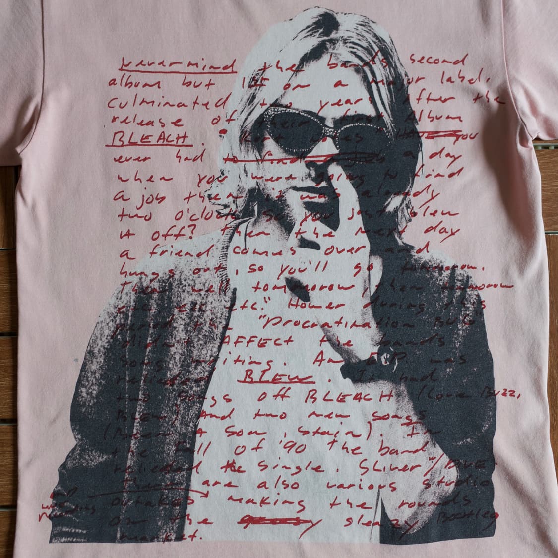 Hysteric Glamour ‘Kurt Cobain’ 1/2 tee 상품이미지4