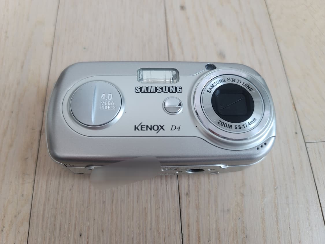 삼성 케녹스 D4 디카 빈티지 감성 소형 디지털카메카+2기가 sd카드 상품이미지3