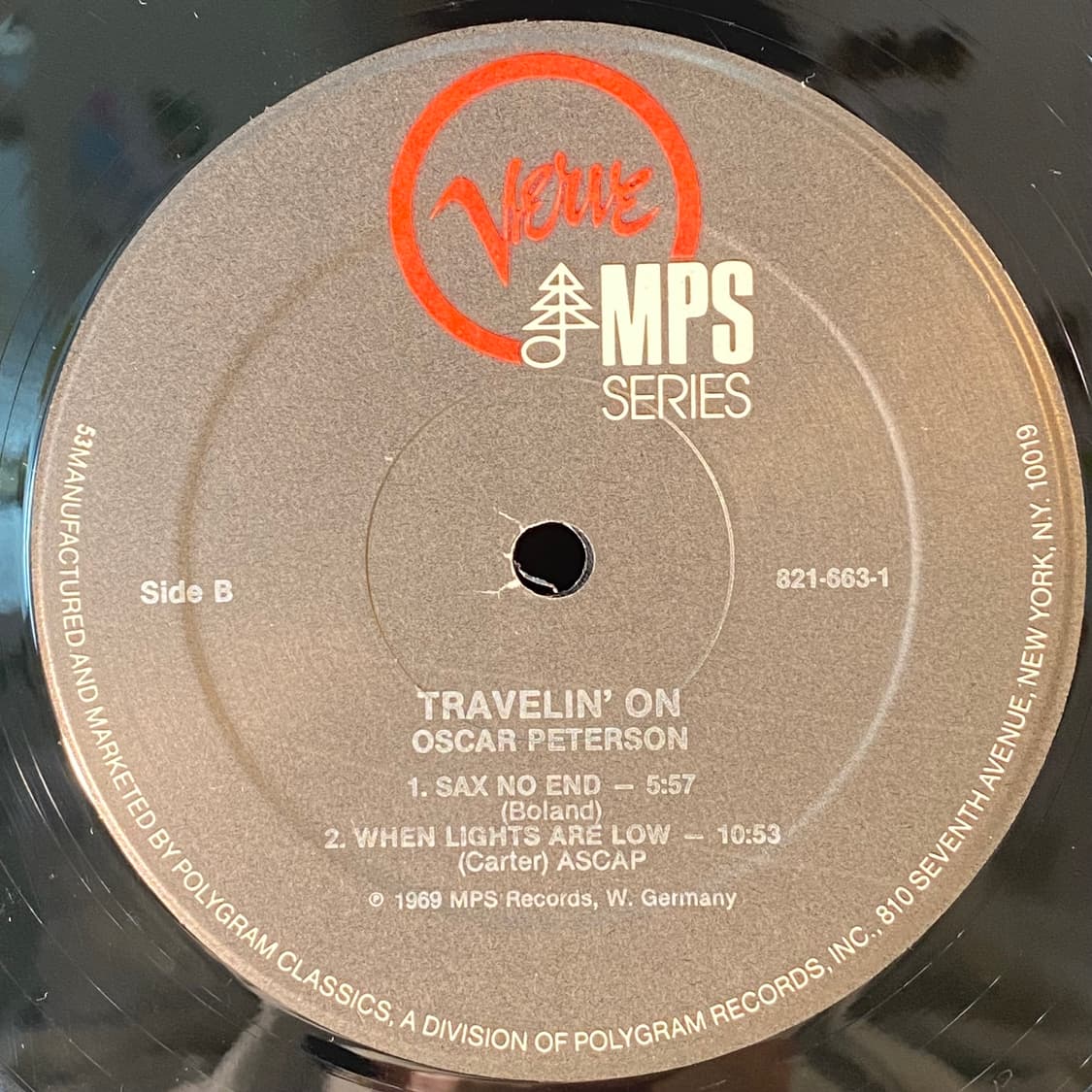 (수입중고LP-재즈) Oscar Peterson -Travelin' On 상품이미지5