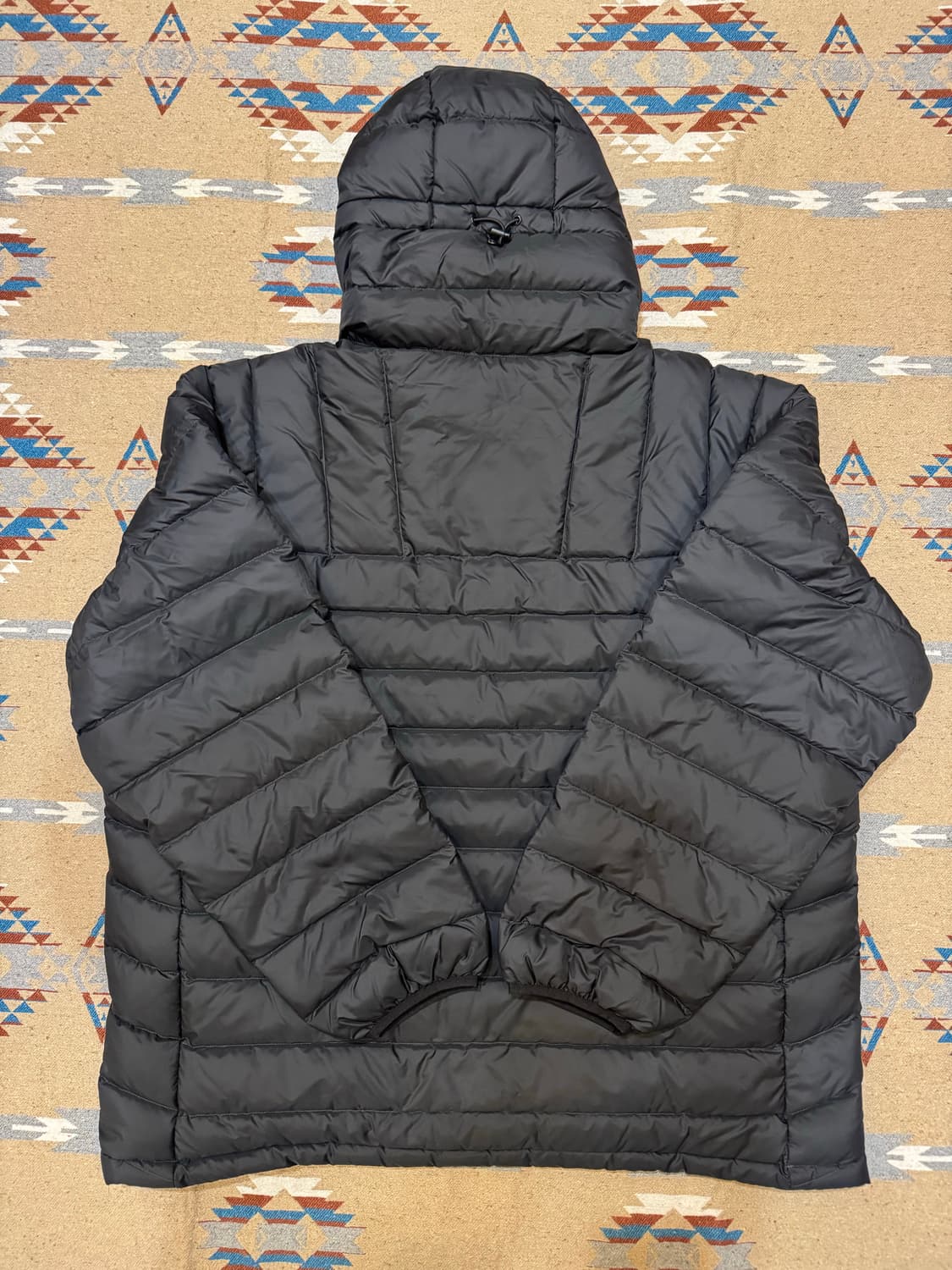 [XL] 슈프림 마이크로다운 하프 집 후드 풀오버 블랙 -25FW 상품이미지5