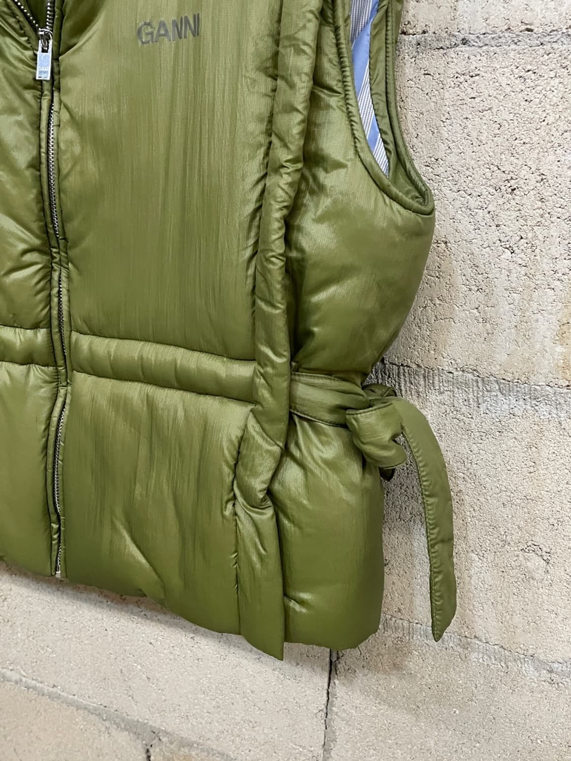 가니 샤이니 퀼팅 베스트 상품이미지4