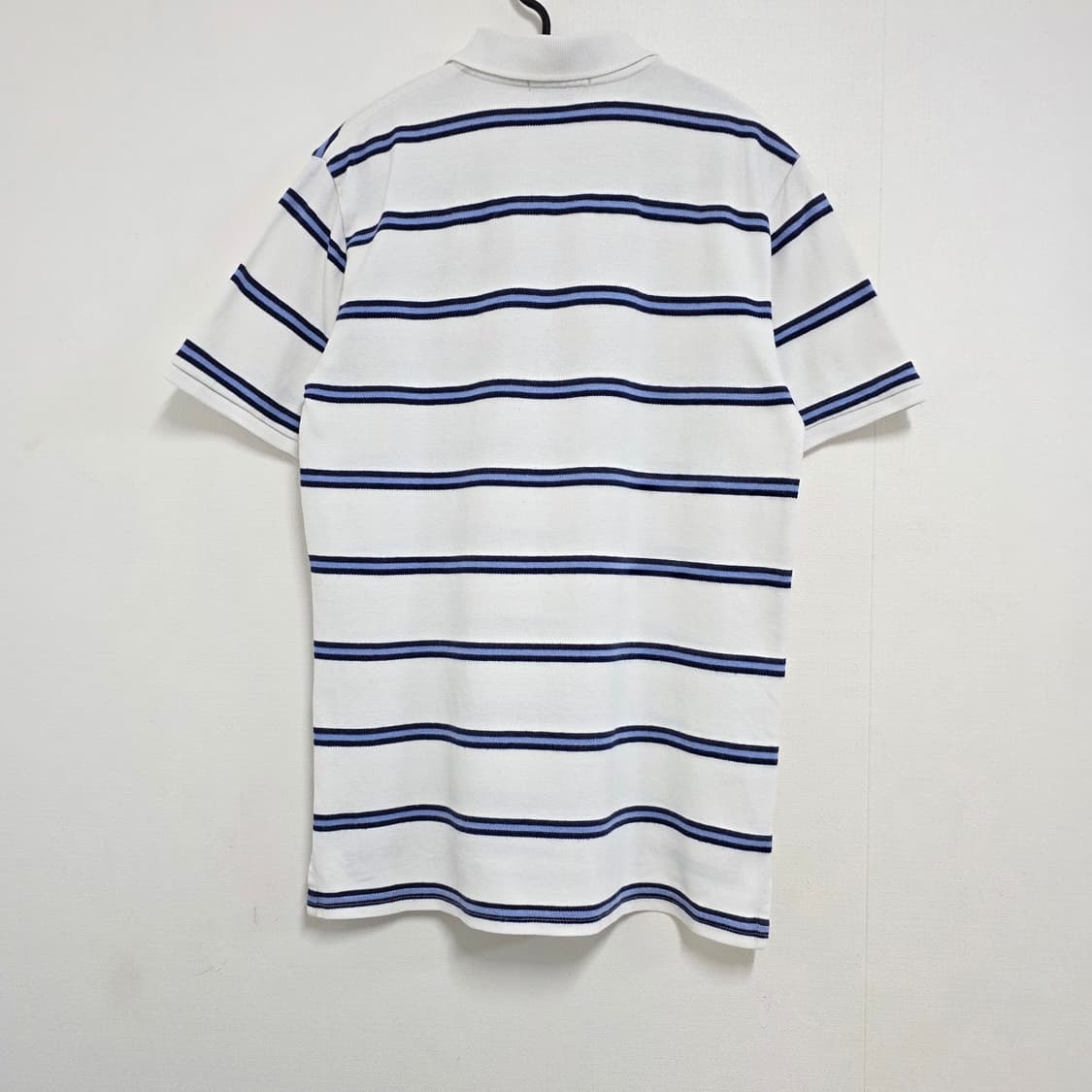 85 폴로 랄프로렌 스카이블루 스트라이프 반팔 카라티 상품이미지3