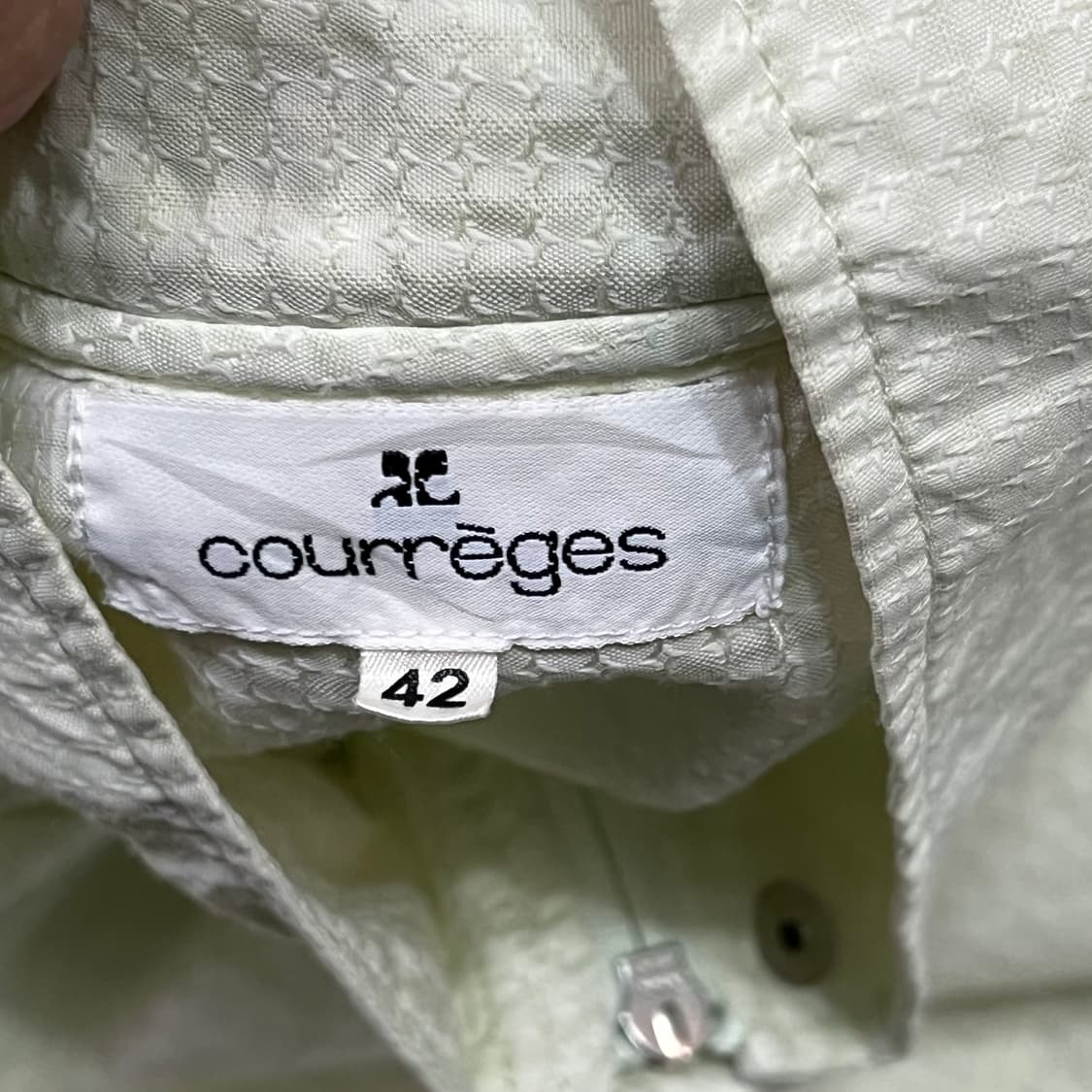  꾸레쥬 히든 집업 스윙 자켓 y15974 상품이미지7