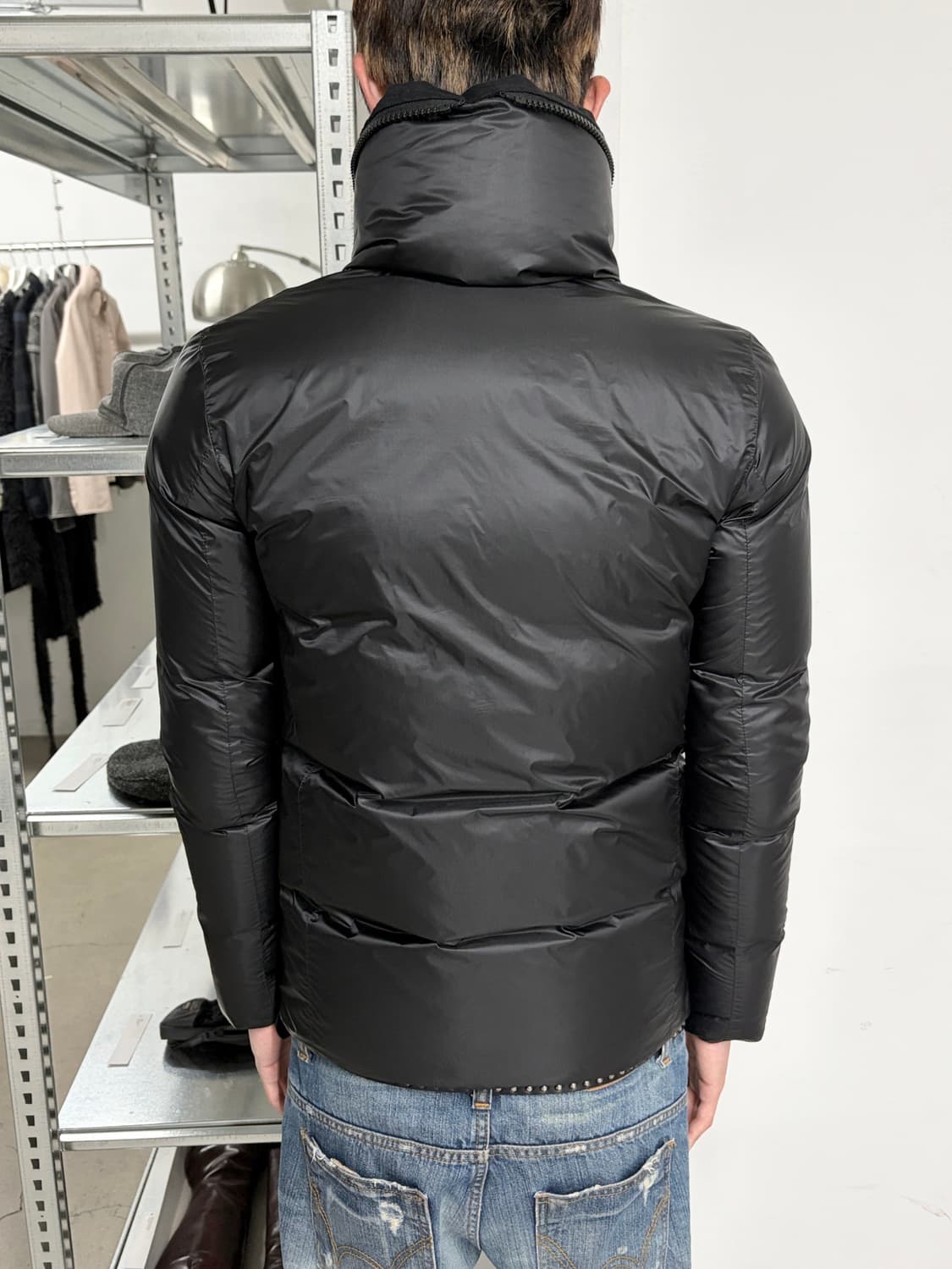 립반윙클 풀집 덕다운 패딩 자켓 상품이미지3