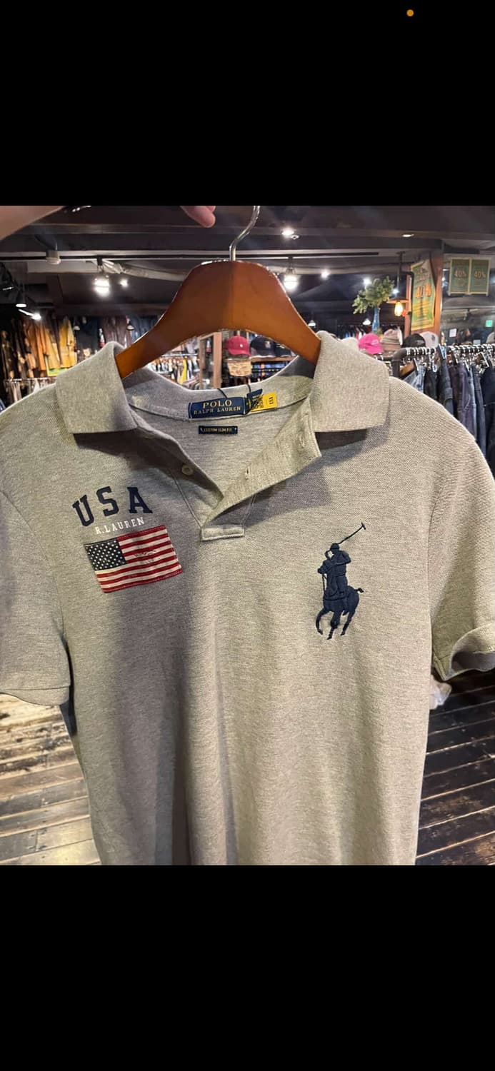 폴로 빅포니 성조기 카라티 상품이미지1