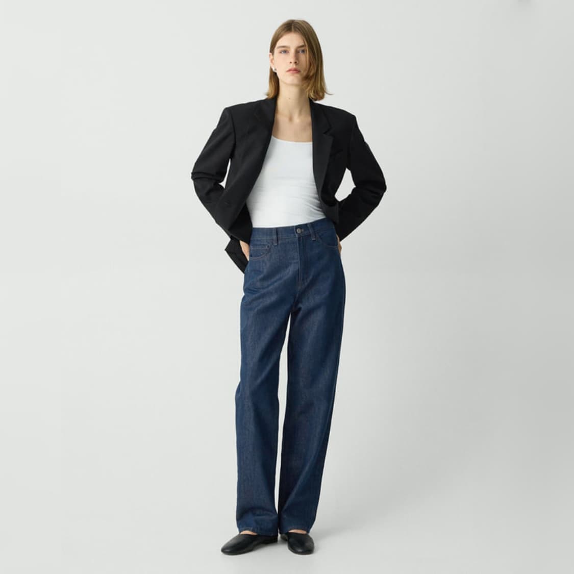 띠어리 24 스트레이트 데님 진 [새상품] 상품이미지1