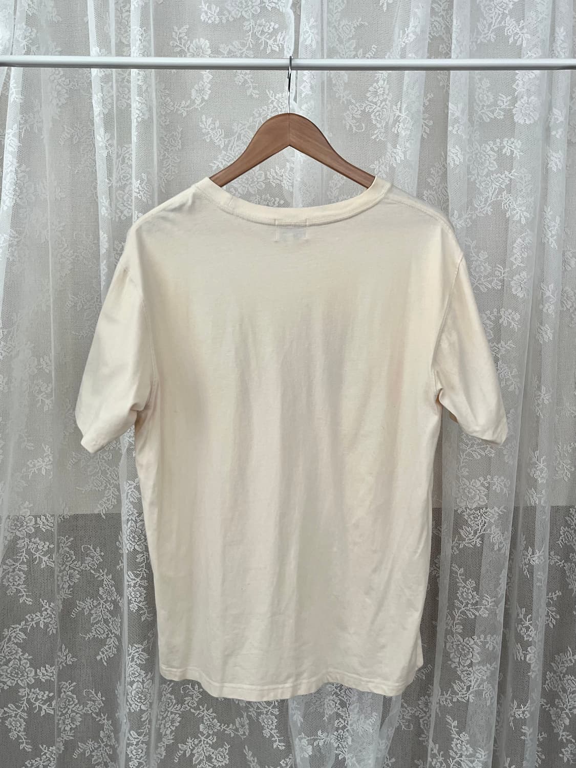 XL) 마리떼 프랑소와저버 클래식 반팔 티셔츠 크림 상품이미지2