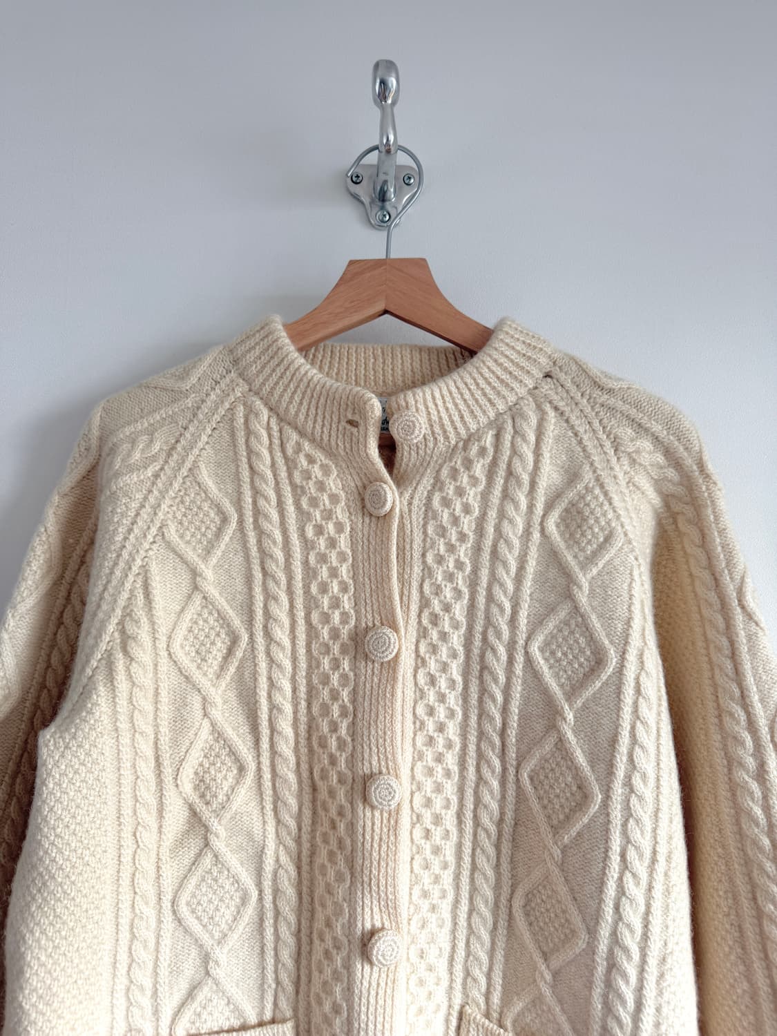 한림(Hallim) 핸드메이드 울 니트 가디건 상품이미지2