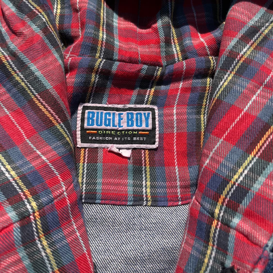 90s BUGLE BOY 데님자켓(실측확인) 상품이미지4