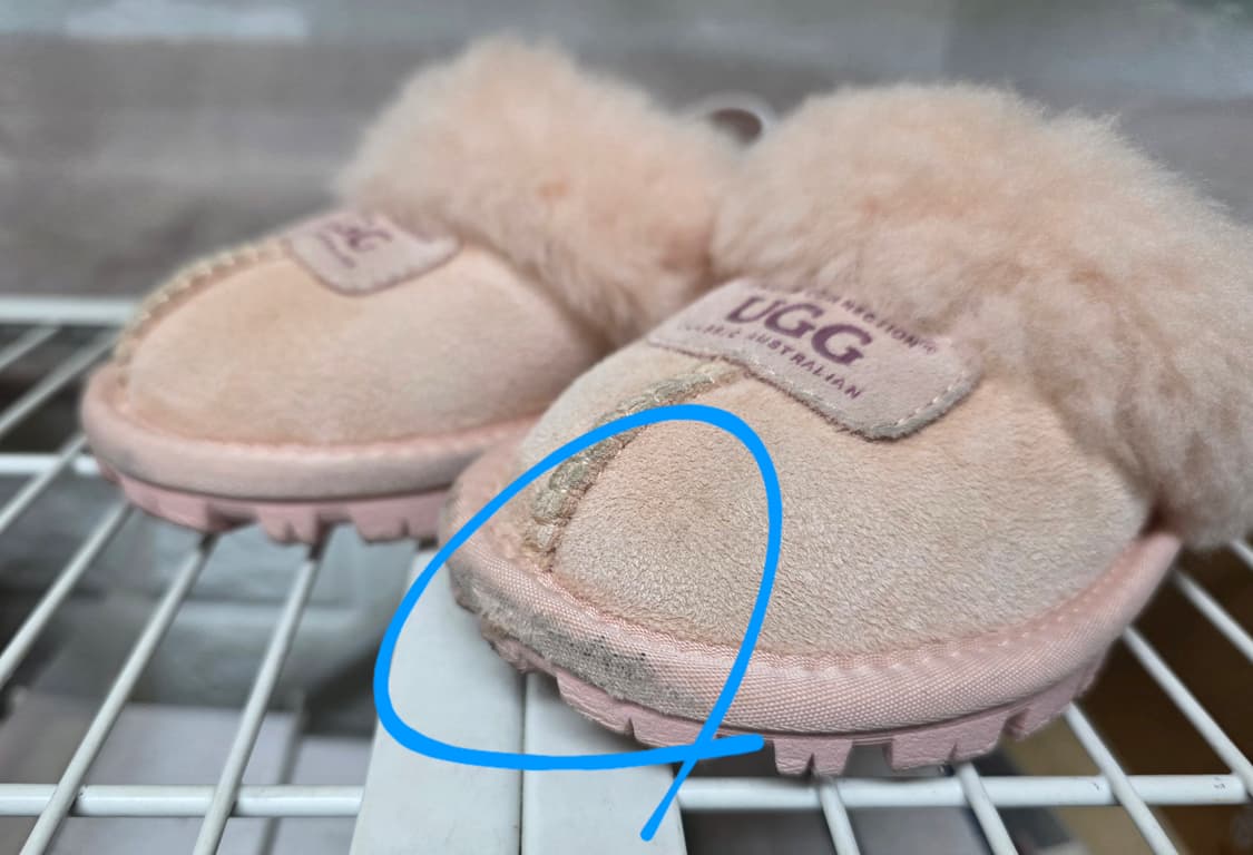 어그 오즈웨어 키즈슬리퍼 160 코케트 백스트랩방한 겨울슬리퍼  HD28 상품이미지6