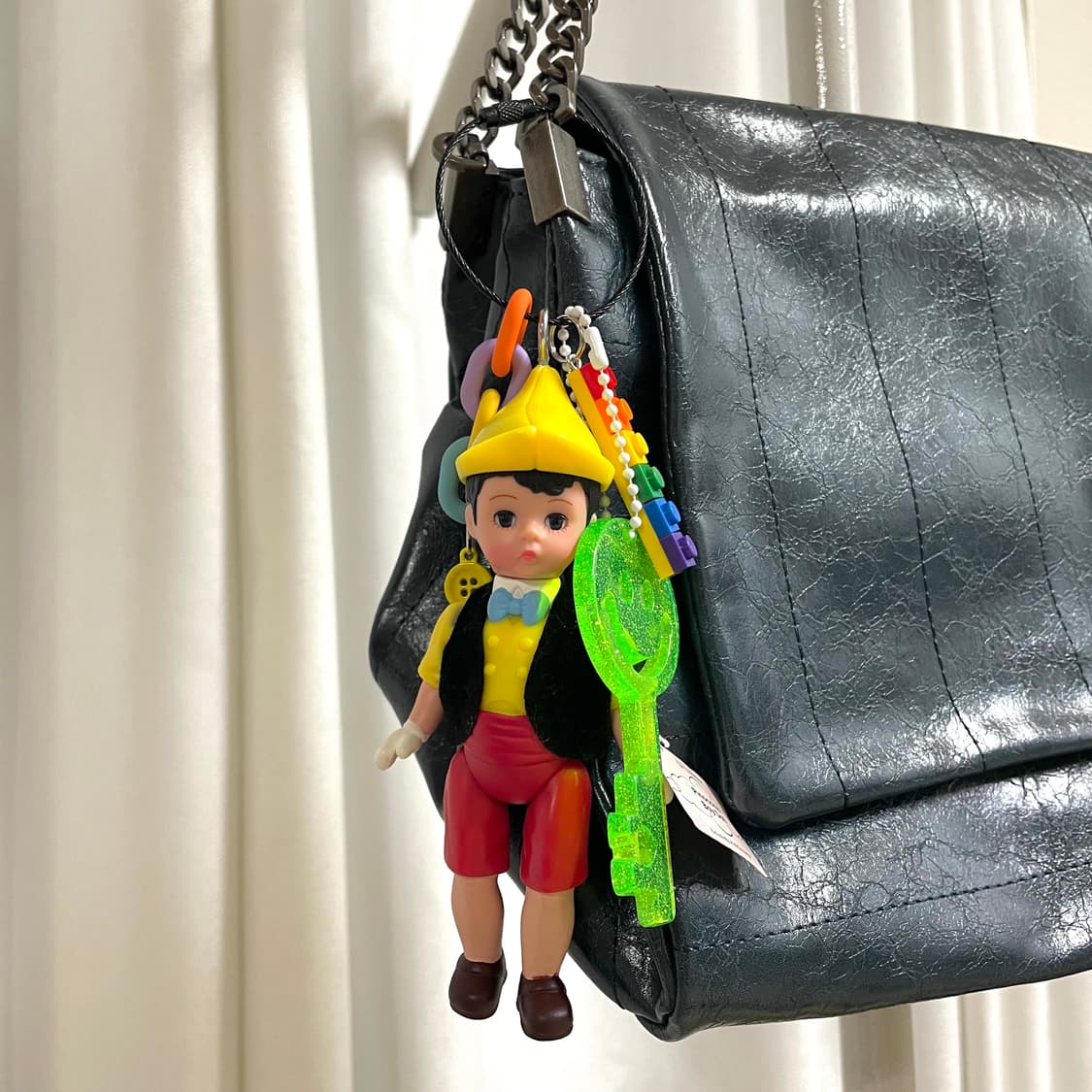 빈티지 피노키오 맥마담 인형키링 상품이미지7