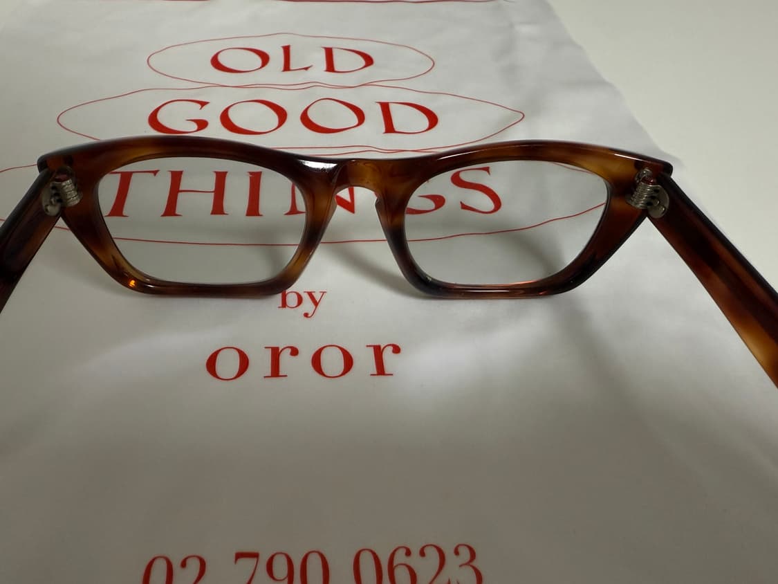 빈티지 아메리칸옵티컬 PhD 뿔테 안경 (oror; oldgoodthin 상품이미지5