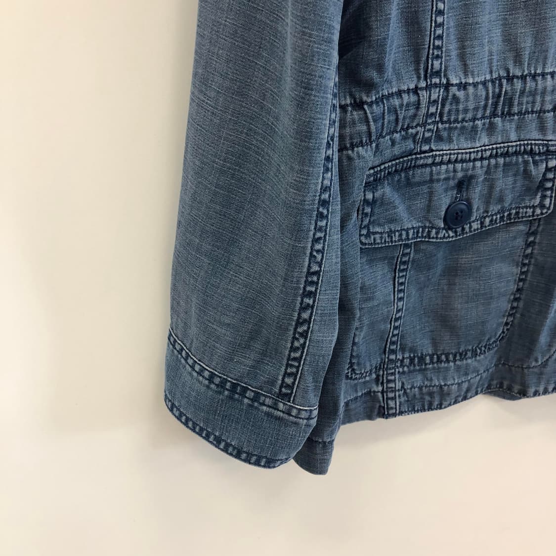 TALBOTS 린넨혼방 샴브레이자켓 M 상품이미지3