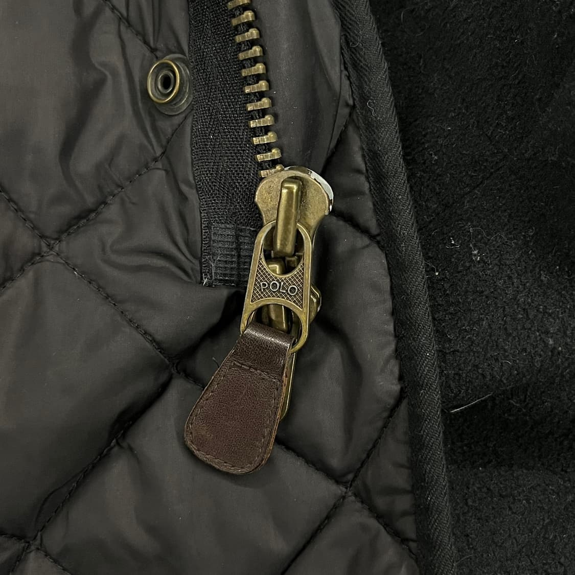 [정품/M] 폴로 랄프로렌 블랙 퀼팅 자켓 패딩 점퍼 b16 상품이미지7
