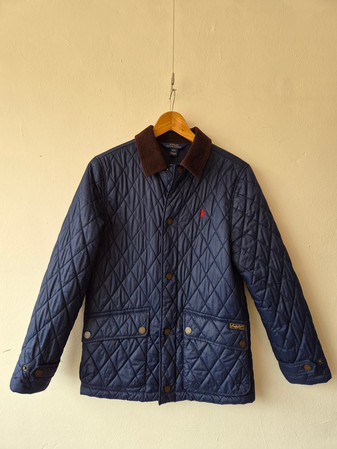 폴로랄프로렌 키즈 네이비퀄팅자켓 L(14-16)여성가능 상품이미지2