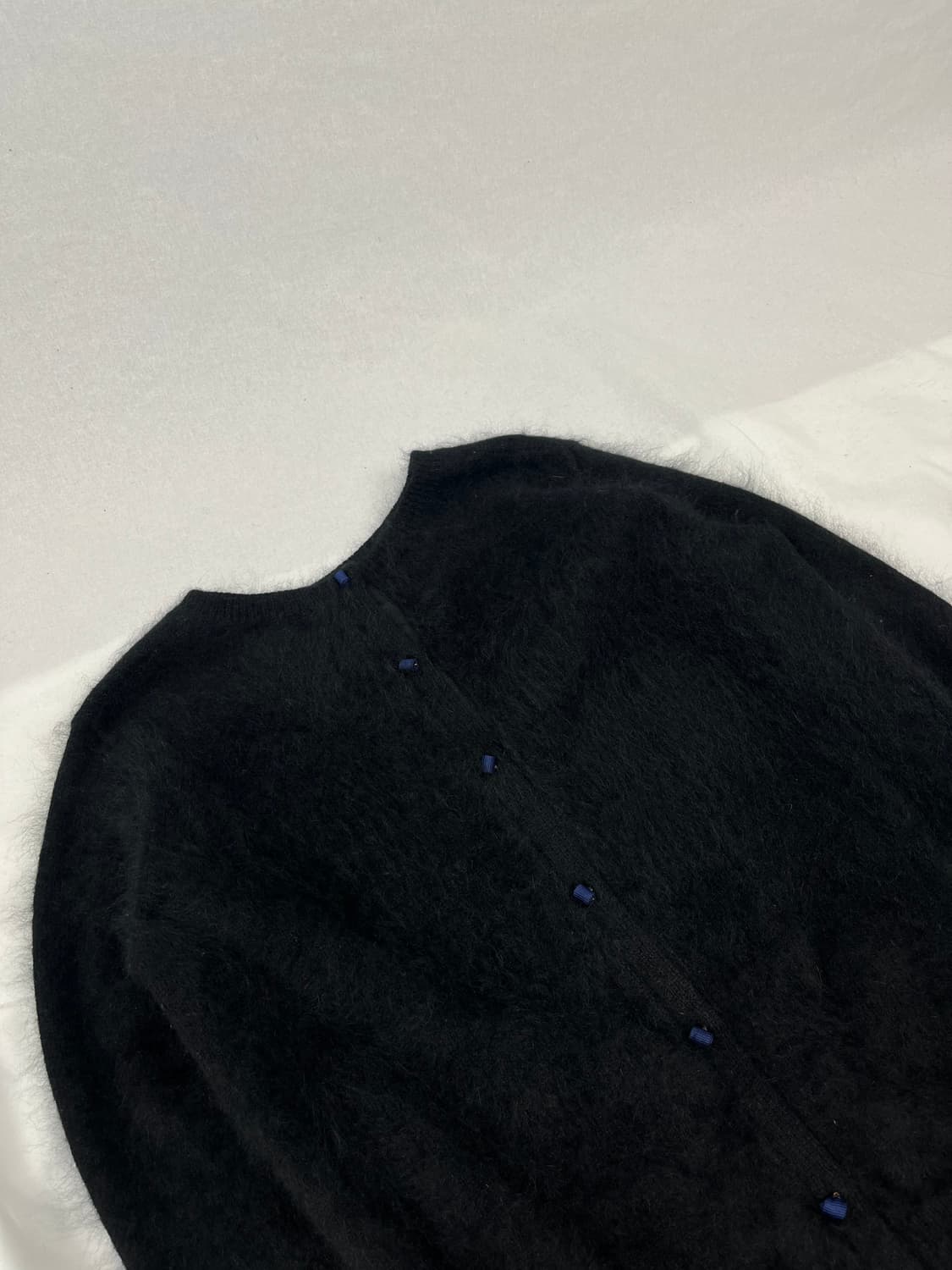 Muller by yoshio kubo 앙고라 블루 포인트 가디건 상품이미지4