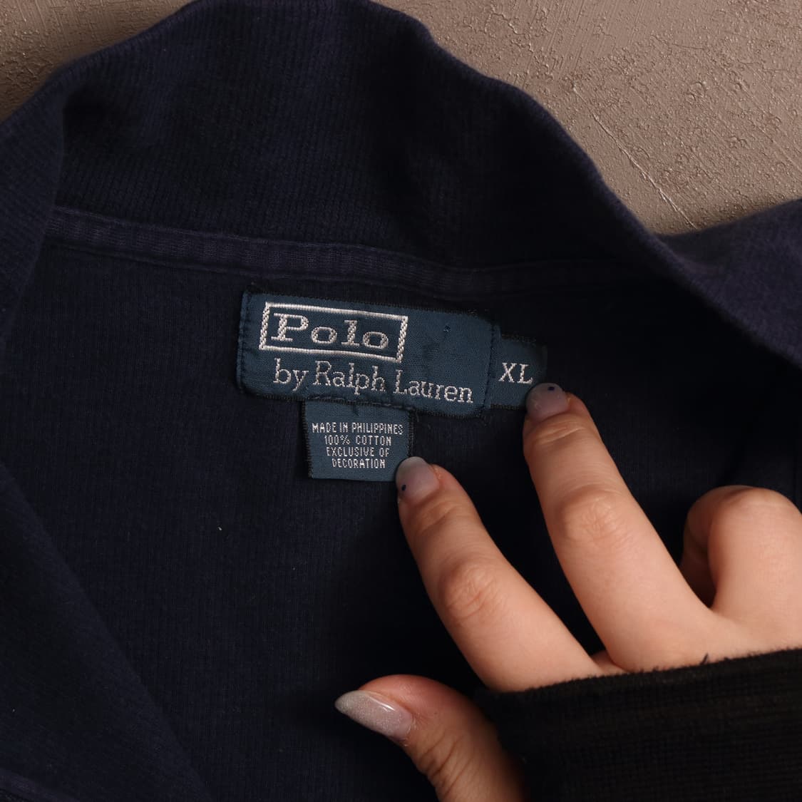 폴로 랄프로렌 코튼 반집업 니트 A1410 상품이미지3