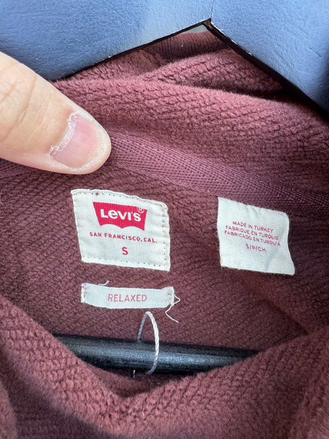 리바이스 하이넥 스웻셔츠  상품이미지2