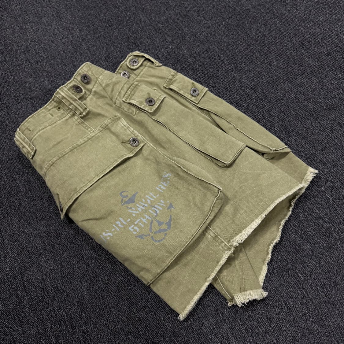 폴로 랄프로렌 15.2cm 릴렉스핏 트윌 카고 쇼츠  상품이미지7