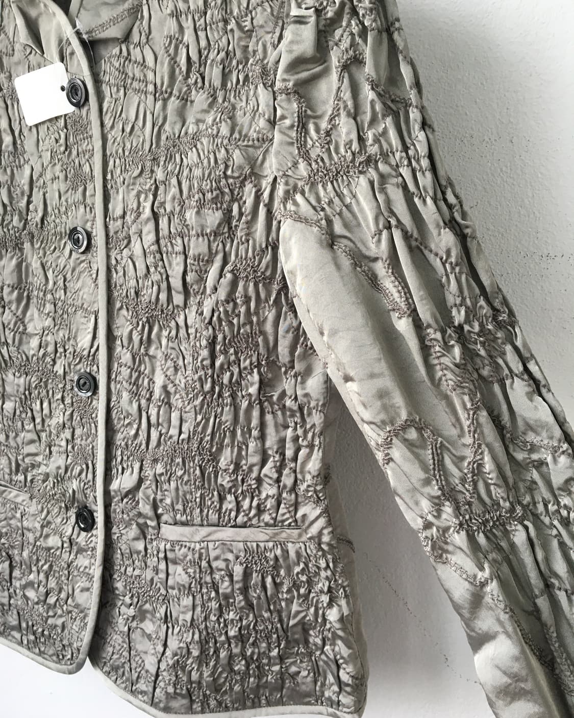 Shirring embroidery point jacket 상품이미지4