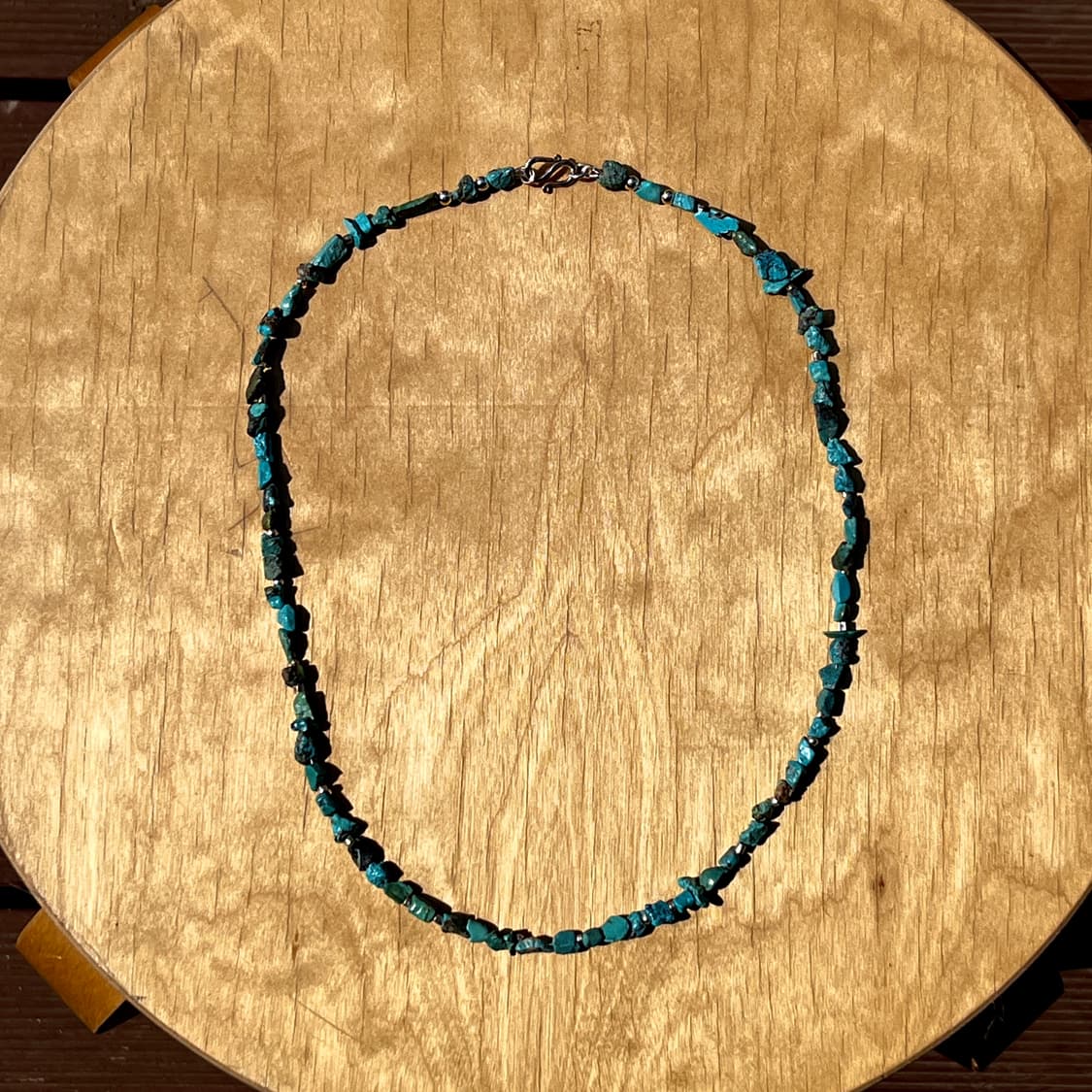 실버 비즈 터키석 네크리스 목걸이 인디언주얼리 네이티브아메리칸 상품이미지6
