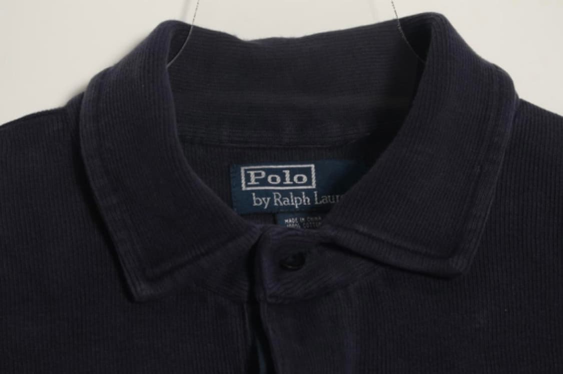 폴로 랄프로렌 블랙 긴팔 카라티 상품이미지2