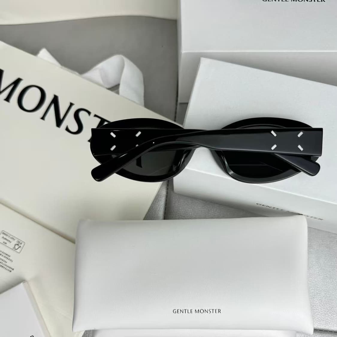 젠틀 몬스터 x 메종 마르지엘라 MM206 블랙 그레이 상품이미지4