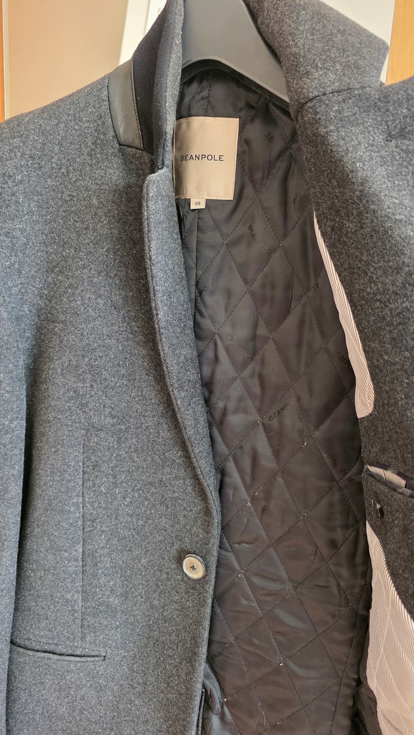 빈폴 남성 울 코트 105사이즈 상품이미지2