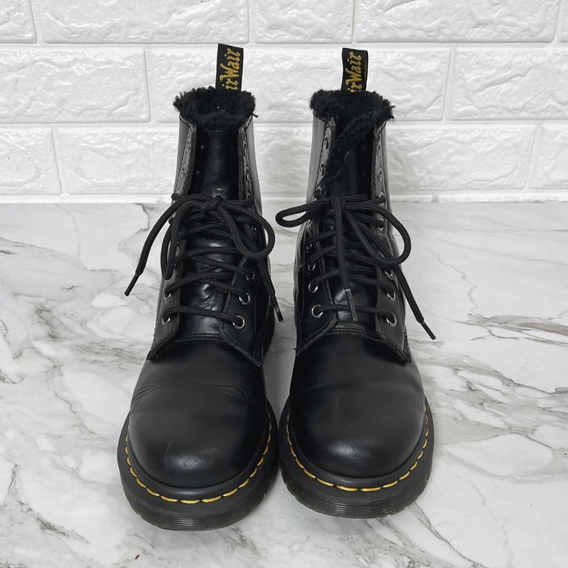 닥터마틴 1460 세레나 퍼부츠 블랙 230 UK4 상품이미지2