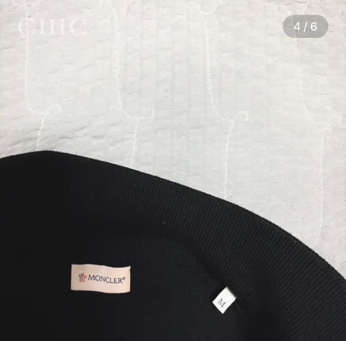 [몽클레어 트리콧 울 가디건 니트 패딩] 상품이미지4