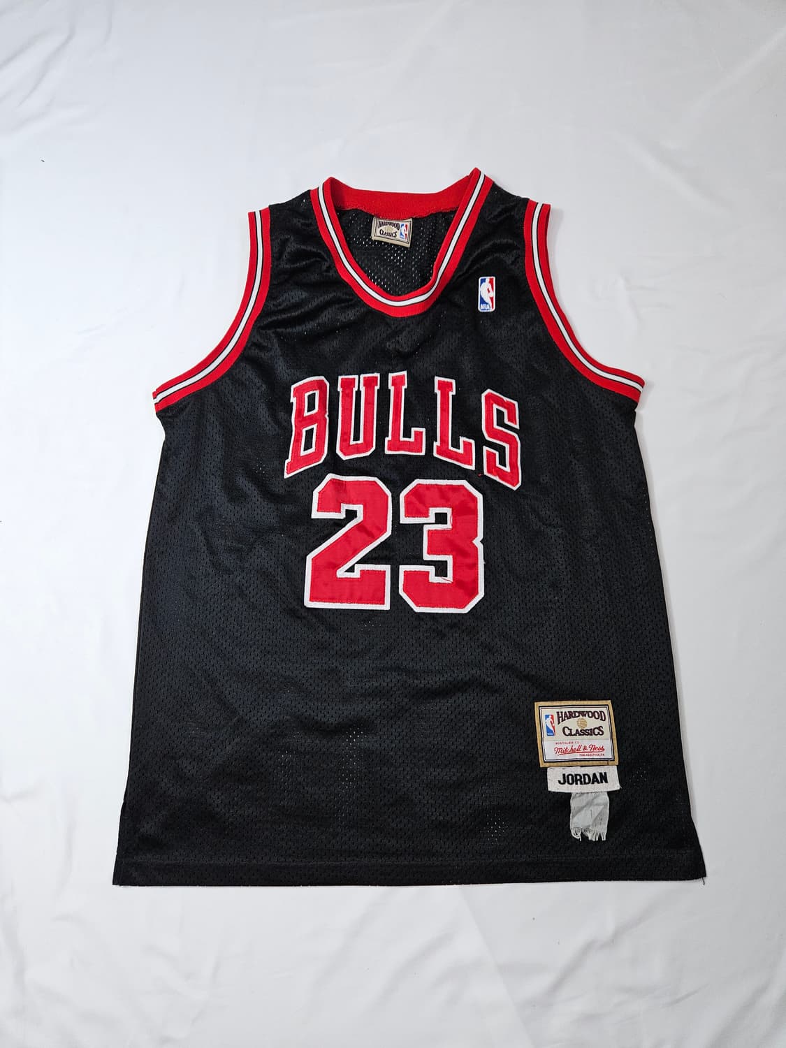 미첼앤네스 마이클조던 시카고 불스 농구 나시 농구 져지 블랙 L 상품이미지2