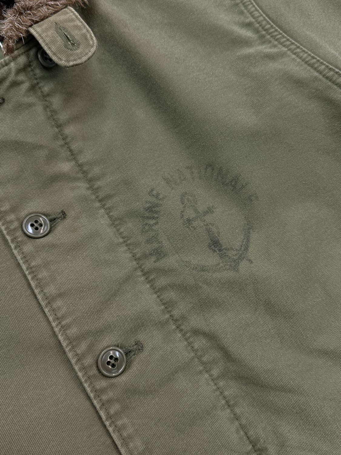 마린 내셔널드 프랑스 해군 N-1 덱 자켓 상품이미지7