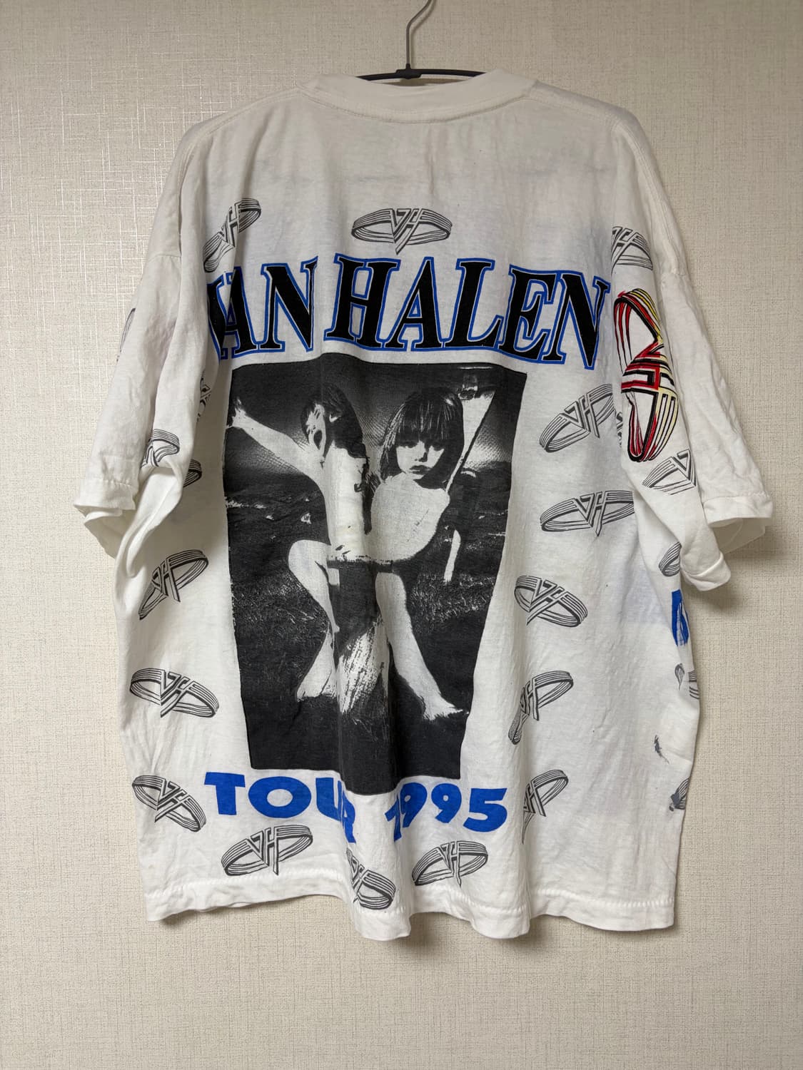 90s van halen 반헤일런 밴드티 XL 상품이미지2