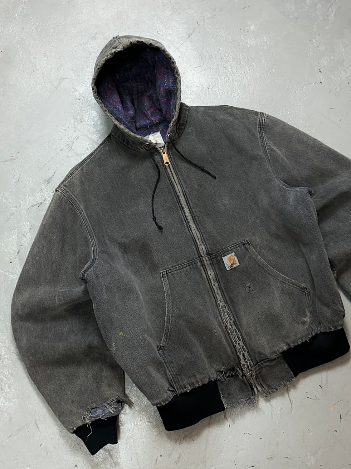 90's OG USA Made 칼하트 JB6865 액티브 자켓 상품이미지5