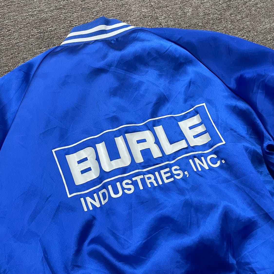 (M) USA 아메리칸 빈티지 나일론 스타디움 바시티 자켓 상품이미지4