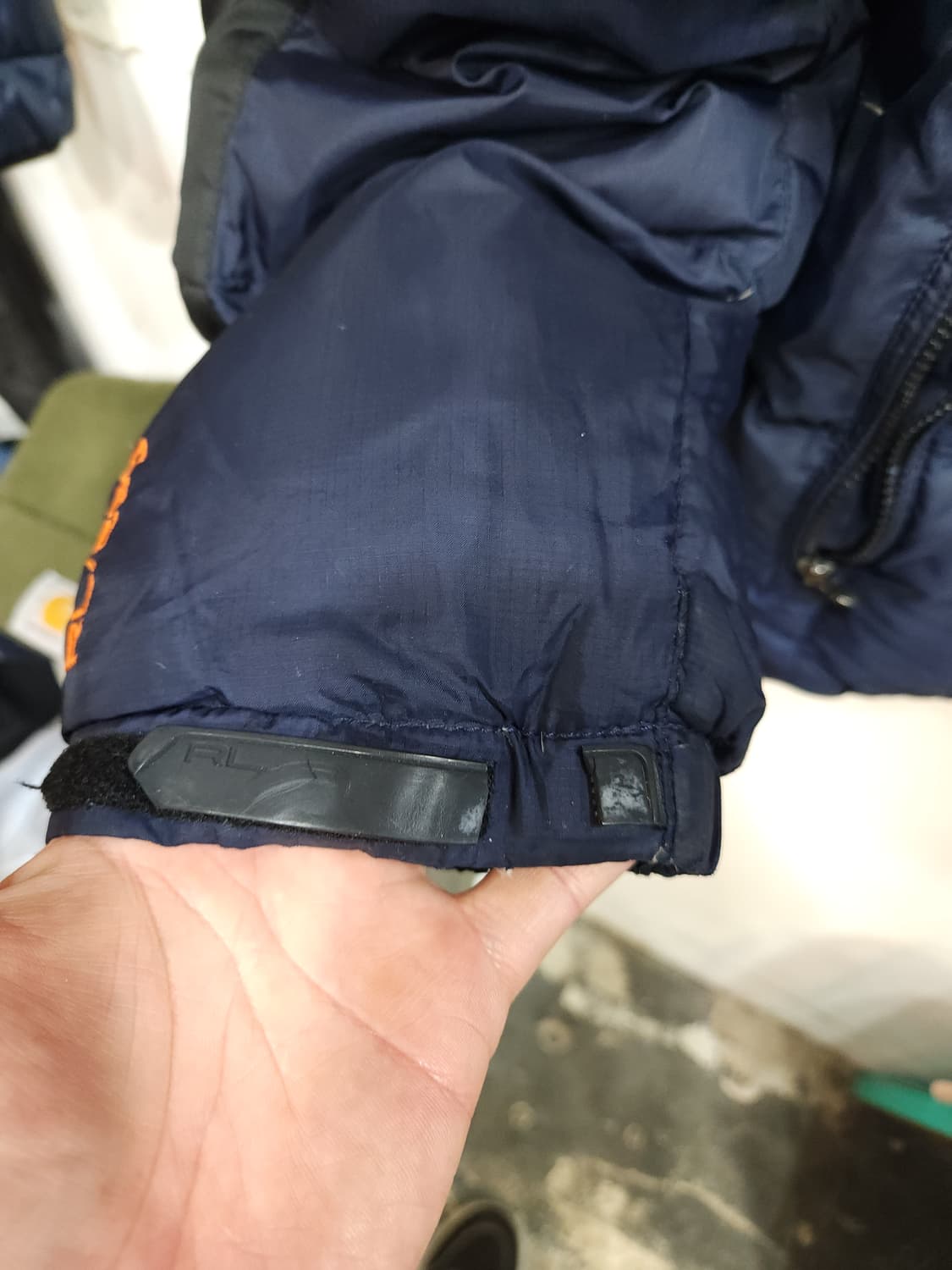 폴로 랄프로렌 배색 오리털 패딩점퍼

 상품이미지7