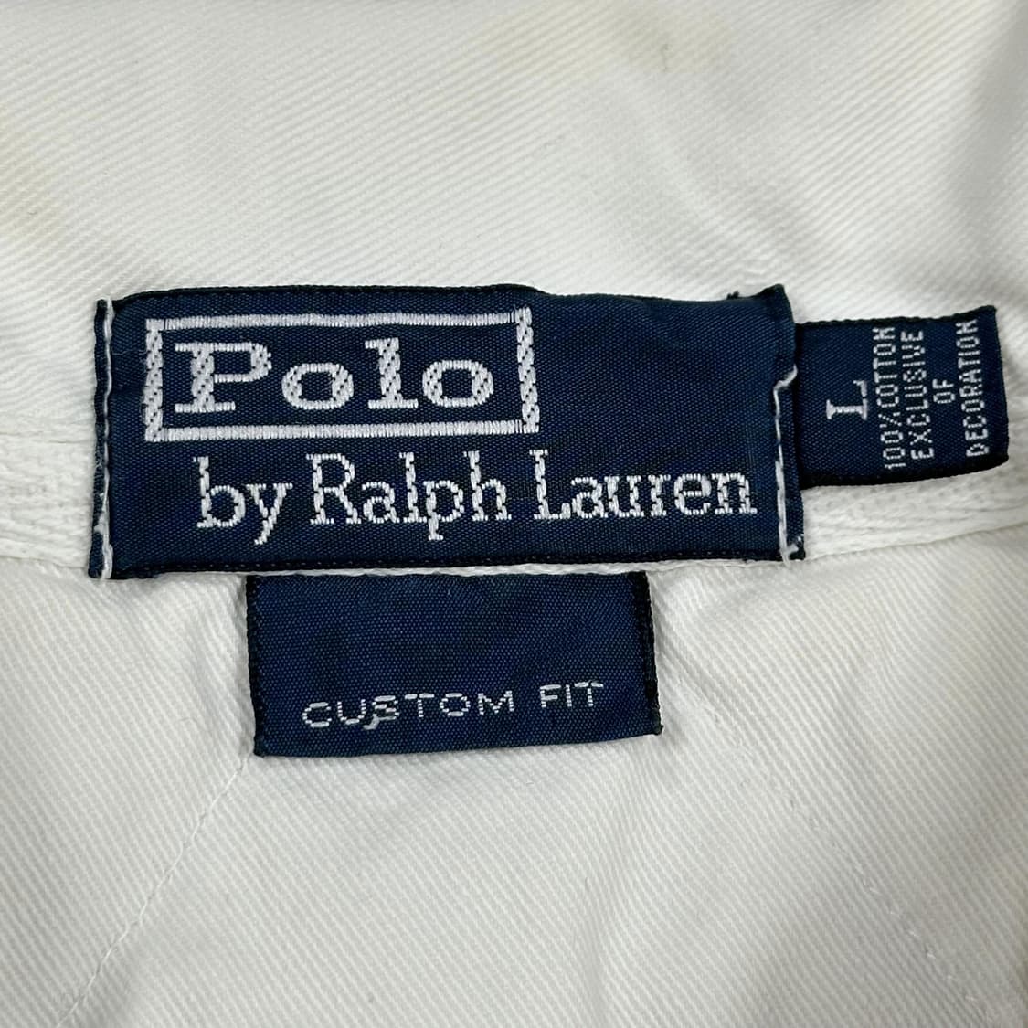 폴로 랄프로렌 클래식 럭비티 화이트 L 상품이미지9