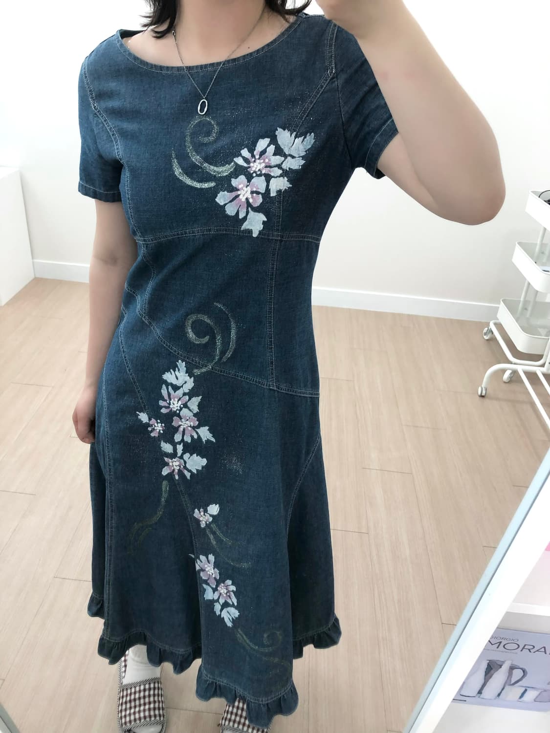 플라워 프린팅 원피스 상품이미지1