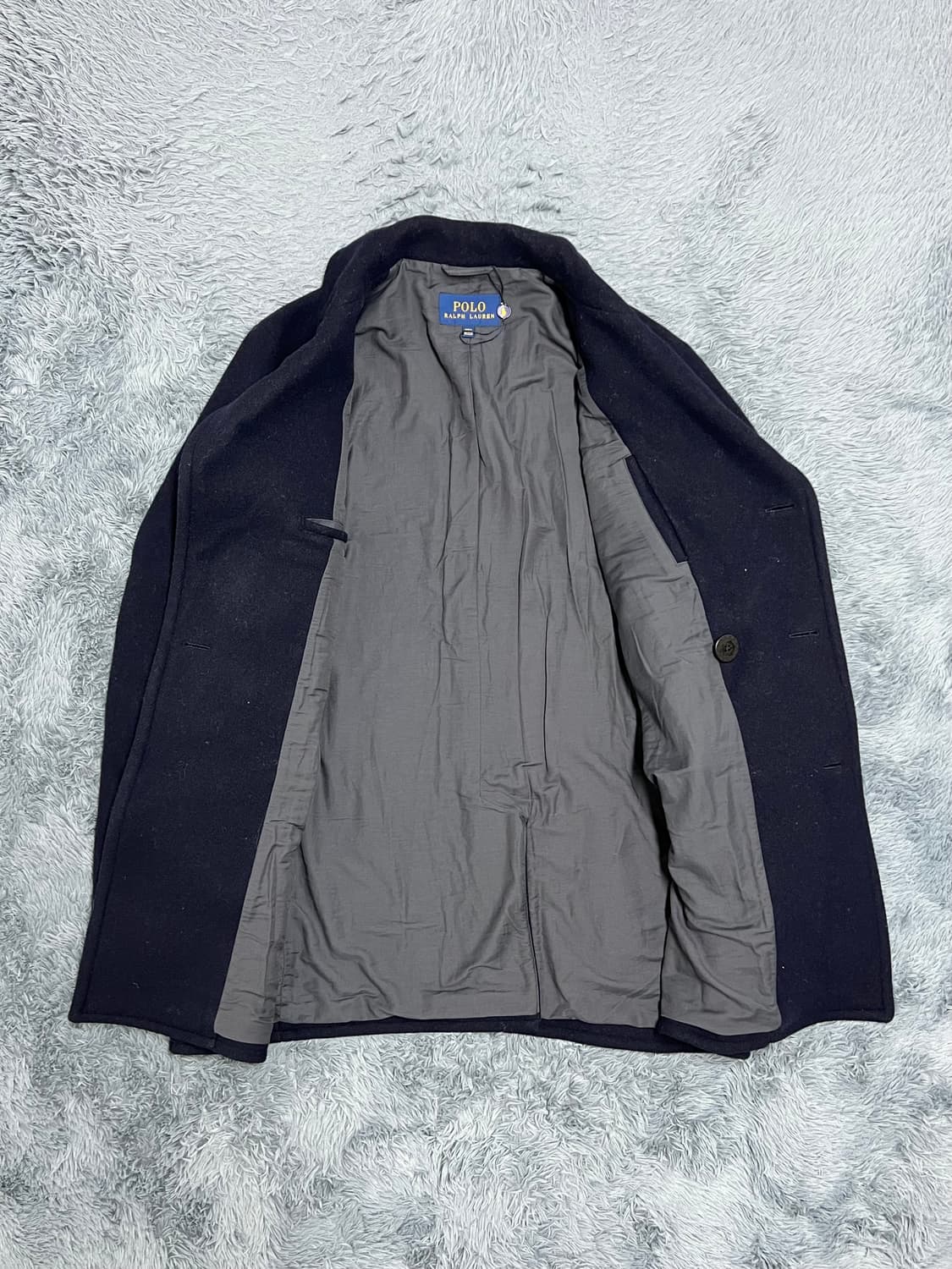 폴로랄프로렌 네이비 코트 XL 상품이미지5