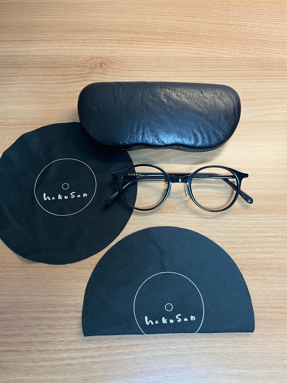 하쿠산 메가네 보스턴 NL 블랙 새상품 상품이미지2