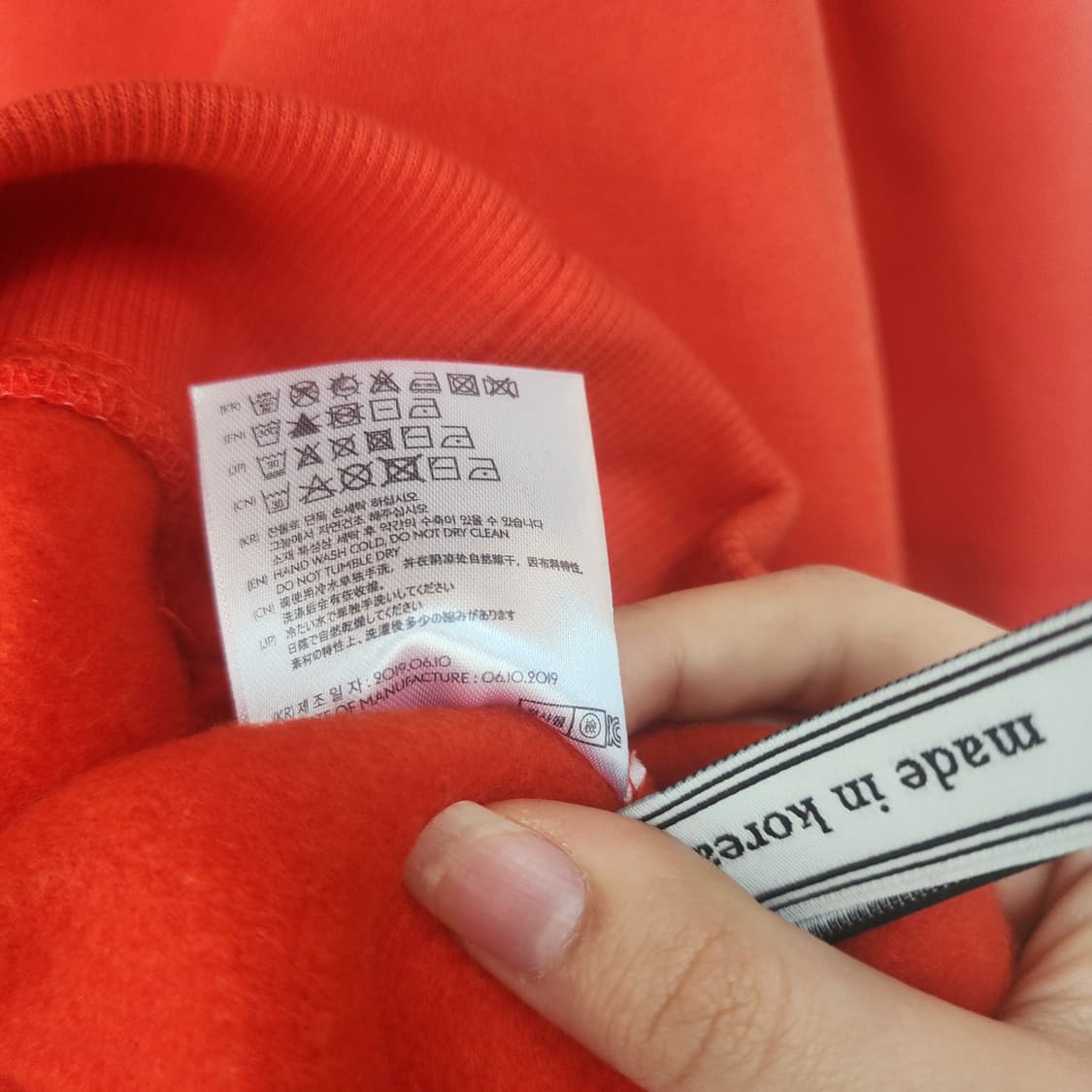 앤더슨벨 맨투맨 티셔츠 상품이미지6