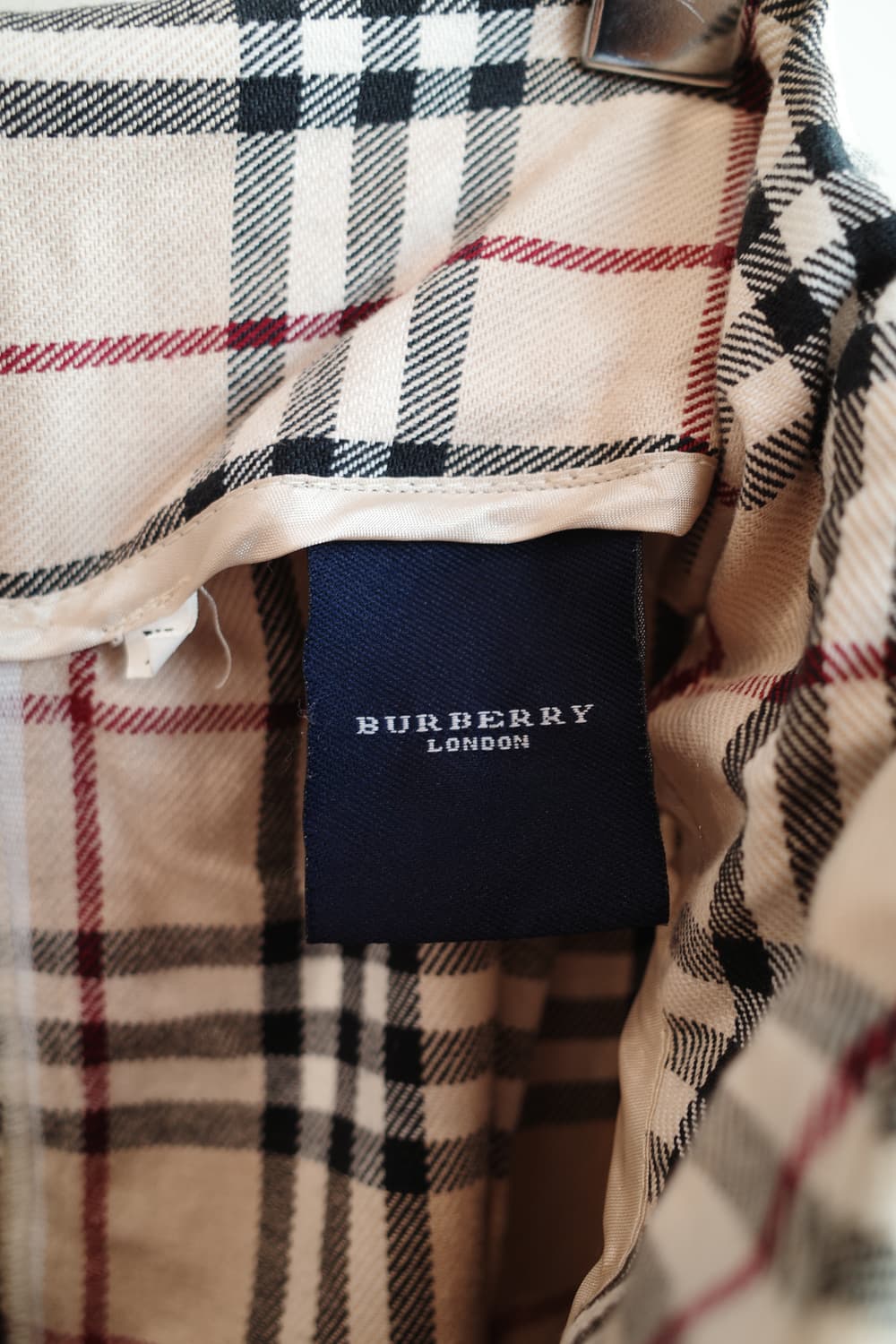 Burberry 버버리 노바체크 코튼 랩 스커트 (31인치) 상품이미지4
