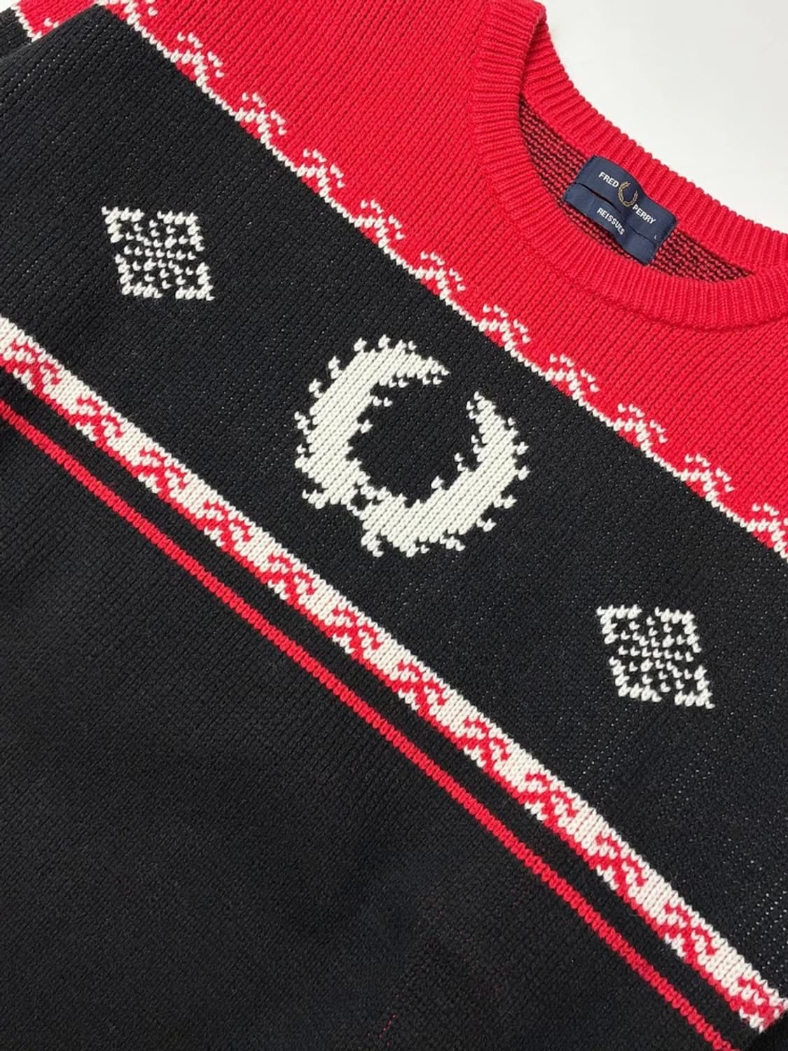 프레드페리 x REISSUES 21FW 메리노 울 스웨터 PN5194 상품이미지7