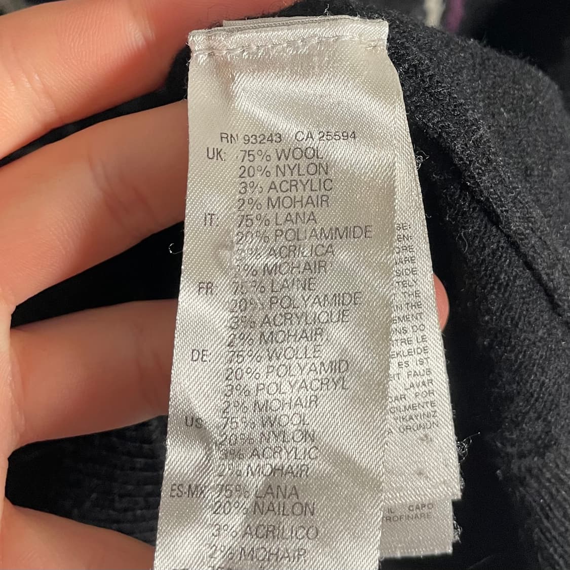 디젤 배드독 체스트 울 니트  (on.117)   상품이미지6