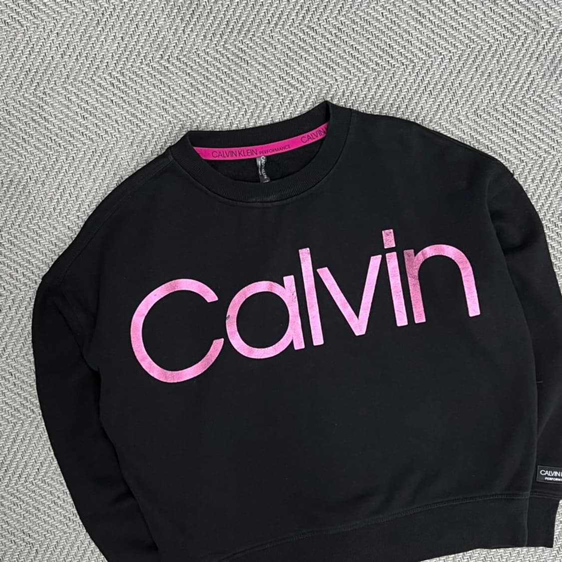 캘빈클라인 빅로고 맨투맨 v0806 상품이미지3