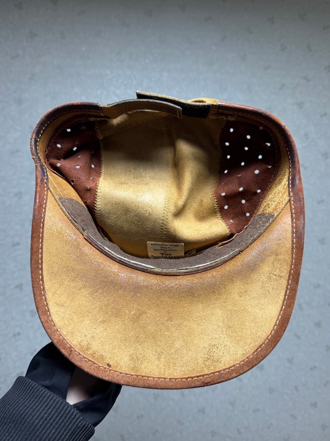 호주 빈티지 스웨이드 캡 상품이미지4