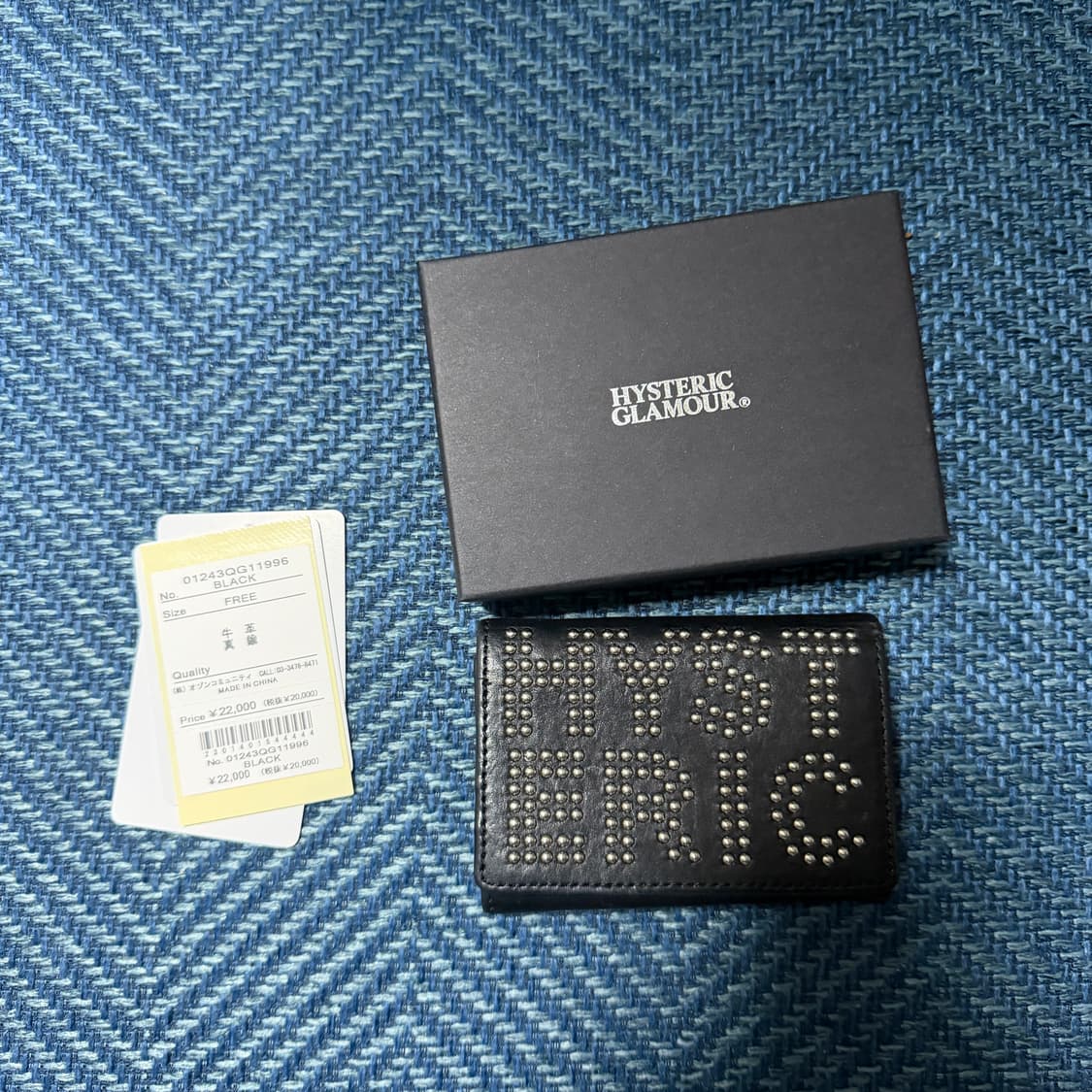 히스테릭글래머 3단 스터드 지갑 상품이미지1