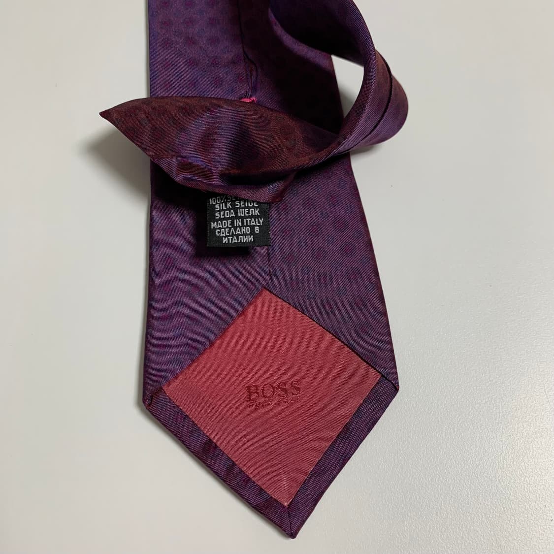 휴고보스(HUGO BOSS) 명품 정장넥타이 100실크 A+등급 상품이미지6